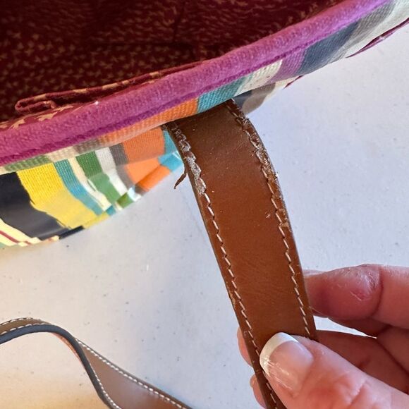 Fossil Colorful Striped  Bag - Picture 8 of 8